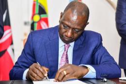 File image of President William Ruto.
